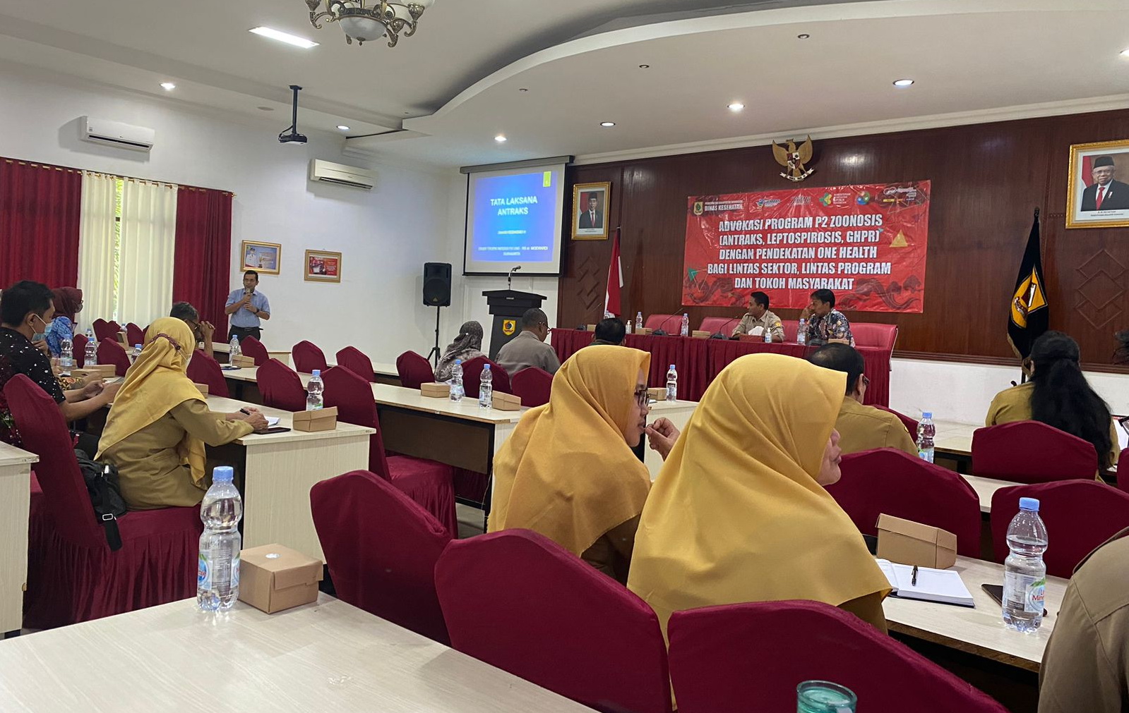 Pertemuan Advokasi Program Pengendalian Penyakit Zooosis (Antraks) dengan Pendekatan One Health
